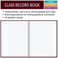 Class Record Book Unstructured ExtraLarge Blocks, Teacher Grade Book