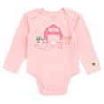 thumbnail image 3 of John Deere Farm Bodysuit, Pants and Hat 3 Piece Outfit Set Newborn to Infant, 3 of 5