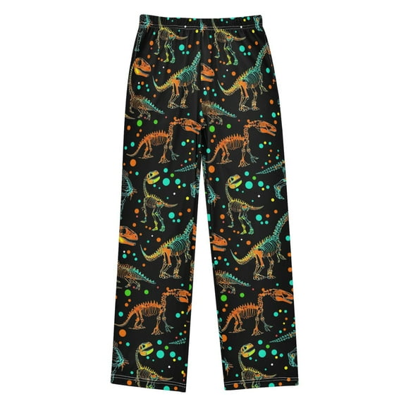 joogoo Cartoon Dinosaur Pajama Pants Pj Bottoms Sleepwear Lounge L