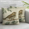 thumbnail image 3 of Pillow Covers Vintage Pillowcase Bird Decoration Square Cushion Covers Pillow Case for Couch Sofa Living Room, 3 of 5
