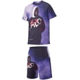 thumbnail image 2 of Rod Wave Boys Short Sleeve T-Shirt And Shorts Outfit Set Activewear Mesh Short Set for Kids, 2 of 7