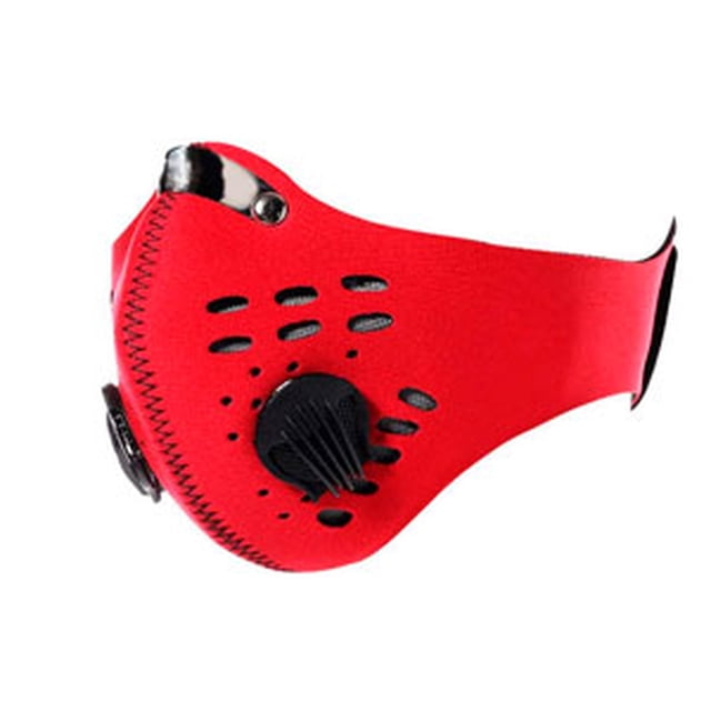 Cubrebocas Deportivo, filtro de carbón activado .Color Rojo DM Imports CBBDMM0003