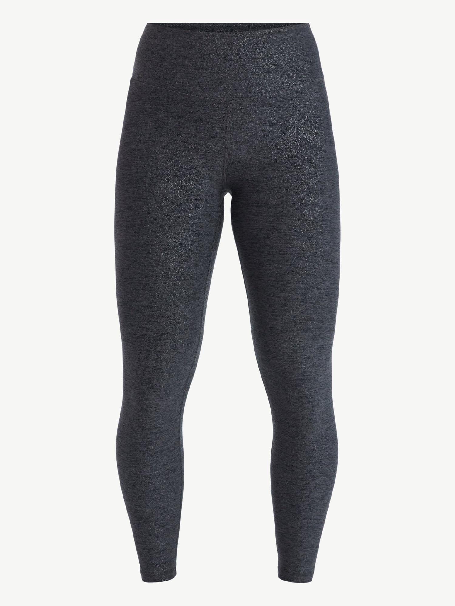 Avia Women's and Women’ Plus Foil Leggings, 7/8 Length, 25" Inseam, Sizes XS-4X