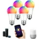 thumbnail image 1 of Focos Inteligentes Brandtrendy WiFi Multicolor y Luz Blanca Fría y Cálida 4 Pack, 1 of 7