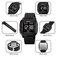 thumbnail image 5 of Digital Watch Waterproof Sports Watch with LED Backlight Luminous Alarm Stopwatch Military Style Wrist Watch for Outdoor Running and Daily Wear, 5 of 6