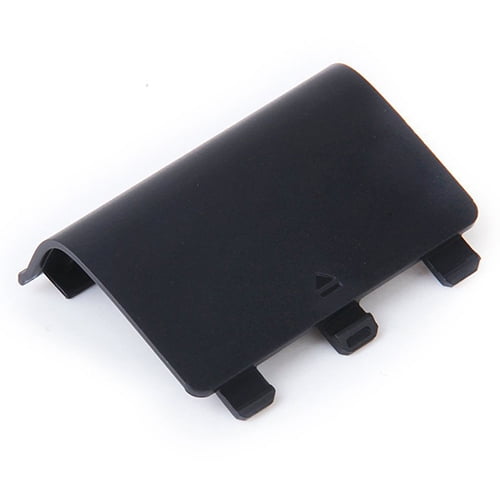 Flmtop Black Replacement Battery Back Cover Lid Shell for Xbox One Wireless Controller