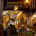 thumbnail image 5 of Highland Cow Suncatcher Ornament for Window Decor, Stained Glass Style Farm Animal Decor, Decorative Hanging Ornaments, 2D Flat Suncatchers for Home Garden Decorations, 5 of 6