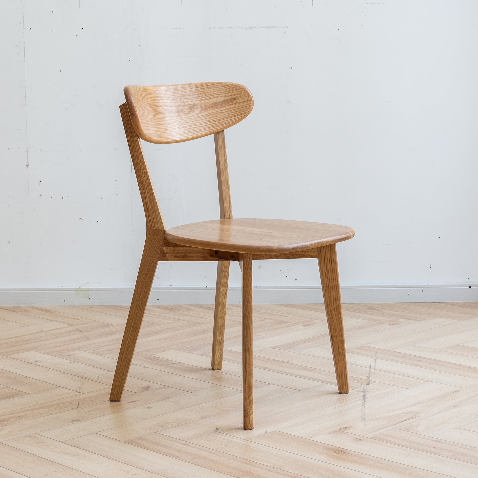 Kadyn Set of 4 Dining Chair, Solid Wood Kitchen Chairs with Oak Finish, 4-Pcs Set Natural, Dining Side Chairs Kadyn Set of 4 Dining Chair, Solid Wood Kitchen Chairs with Oak Finish, 4-Pcs Set Natural, Dining Side Chairs