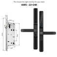 thumbnail image 2 of 85 92mm Mortise Smartphone Access Keyless Entry Door Lock Handle Ultra-thin App Remote Operation WiFi Smart Lock ,Corrosion-Resistant, 2 of 5