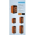 thumbnail image 6 of Raching C150A Climate Control Black Wood 400-Cigar Electric Humidor - Canada Cedar Shelving, 6 of 9