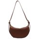 thumbnail image 2 of Bolso Bandolera para Mujer Bolso Media Tejido Color Sólido Bolso (café), 2 of 9