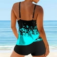 thumbnail image 3 of Women‘S Tankini Large Bikini Digital Suspender Beach Split Swimsuit, 3 of 3