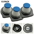 thumbnail image 4 of For BLACK & DECKER Vacuum Filter Replacement for dustbuster,Washable,For HLVCF10 3 PACK, 4 of 4