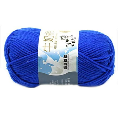 Multi Color Warm DIY Milk Cotton Yarn Baby Sweater Yarn Knitting Children Hand Knitted Knit Blanket Crochet (Best Cotton Yarn For Baby Blanket)