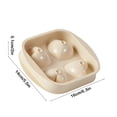 thumbnail image 3 of PEONAVET Plastic Ice Compartment Personalized Large Ice Block Mould Soft Easy Release Ice Compartment Icemaking Mould Ice Compartment Heart Shape Ice Compartment, 3 of 6