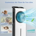 thumbnail image 2 of Costway Evaporative Air Cooler 3-in-1 Portable Swamp Cooling Fan w/ 12H Timer Remote, 2 of 10