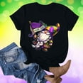 thumbnail image 5 of TIMIFIS T-Shirts pour Femmes Été Décontracté Coupe Classique Manches Courtes Col Rond T-Shirt Ample Imprimé Graphique Carnavals, 5 of 5