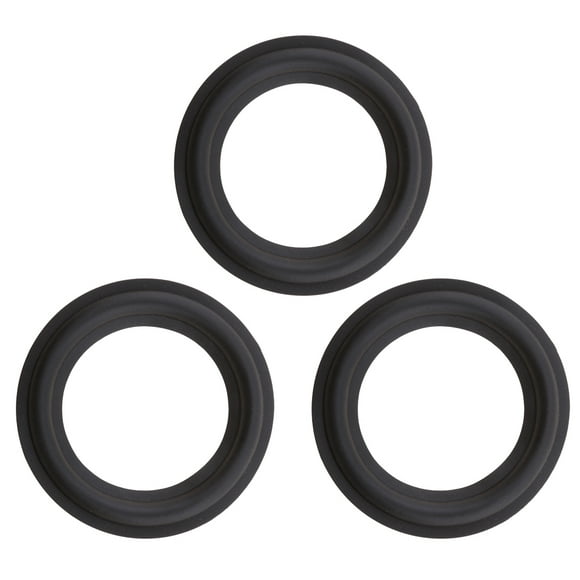 3 X 5 '' Pulgadas Universal 125 Mm de Reparación de Sonido Envolvente Espuma Woofer Edge Negro