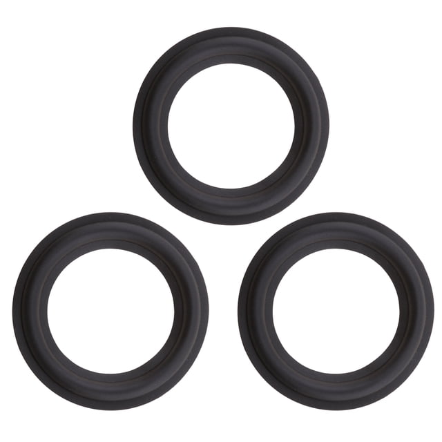 3 X 5 '' Pulgadas Universal 125 Mm de Reparación de Sonido Envolvente Espuma Woofer Edge Negro