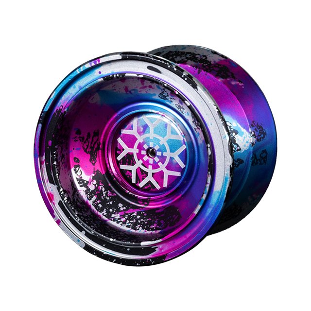Yoyo de Metal sensible a los golpes, bola de Yoyo resistente a los golpes, juguetes, regalos para niños, cuerda azul de 105cm