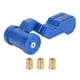 thumbnail image 1 of Pomo de palanca de cambios con 3 adaptadores de aleación de aluminio 6061-T6 extendido, repuesto universal para Acura Blue, 1 of 14