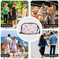 thumbnail image 7 of Stylish Crossbody Phone Bag Purse Handbags Adjustable Strap, Compact Design for Essentials Conch Shells Pattern, 7 of 7