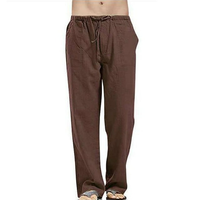 TheFound Women's Drawstring Pants, Autumn Elastic Waist Solid Color Loose Lounge Pants