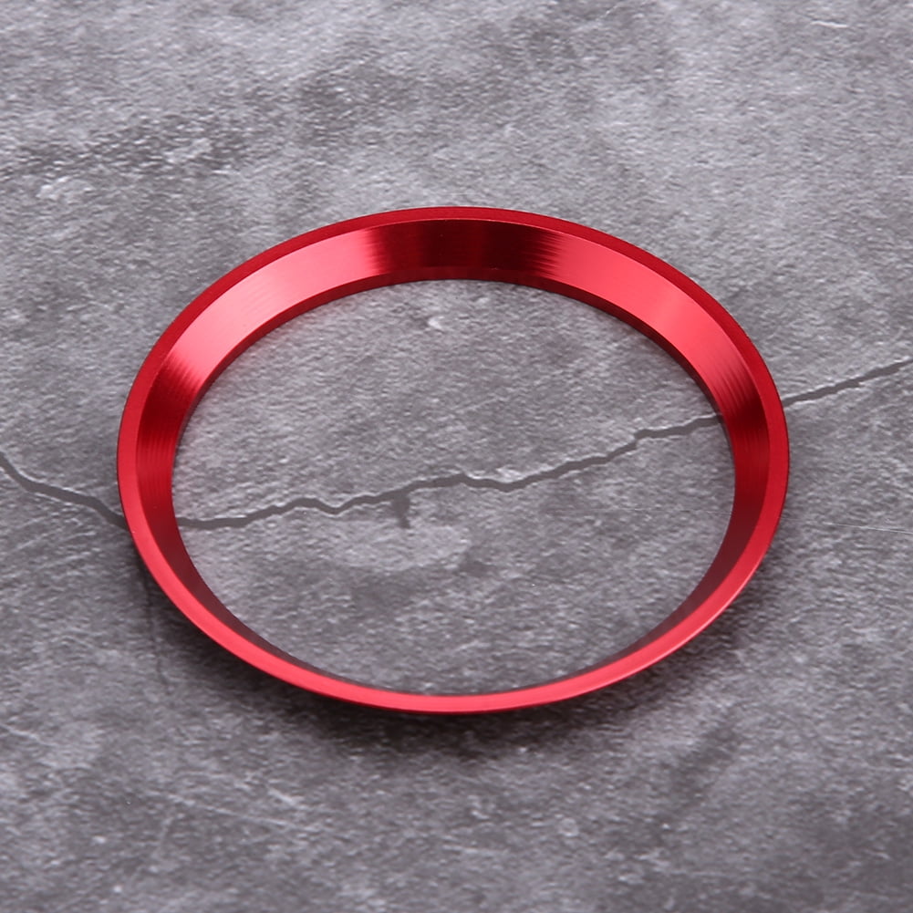 Blue and Red Color : Blue Steering Wheel Trim 1 PC of Car Steering Wheel Ring Cover Trim for Mercedes Benz CLA GLK A Class W204 W246 W176 W117.