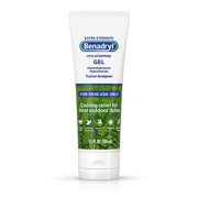 6 Pack Benadryl Extra Strength Cooling Anti-Itch Gel, 3.5 Fl. Oz