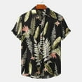thumbnail image 4 of DDAPJ pyju Men's Hawaiian Shirts and Shorts Set 2 Pieces Summer Beach Vacation Casual Button Down Short Sleeve Shirts Outfits, 4 of 8