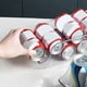 thumbnail image 4 of Organizador Dispensador de Bebidas de 3 Piezas para Refrigerador, Contenedor de Almacenamiento de Contenedor de Latas de Alto y Delgado de Plástico Transparente, 4 of 5