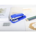 thumbnail image 2 of Staplers,Rotate Stapler,Desk Stapler,Metal Stapler Office Supplies (Blue), 2 of 7