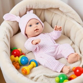 Little Live Pets Bizzy Bubs Doll, Snowbeam, Interactive Baby Doll