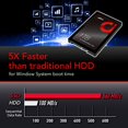thumbnail image 3 of Addlink S20 1 To PS4 Compatible SATA III 2.5 Pouces Pouces Qualité Extrême SSD Interne 500MB/s Vitesse Maximale, Remplacement/upgrade Parfait pour Ordinateurs Portables, PCs & Sony PS4 (ad1TBS20S3S), 3 of 5