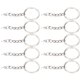 thumbnail image 4 of Llavero, Llavero De Aleación, Accesorio De Bricolaje Para Accesorios De Moda, Regalo De Amor Para Novia, Regalo Para Niñas, Accesorios Ccdes Otros, 4 of 8