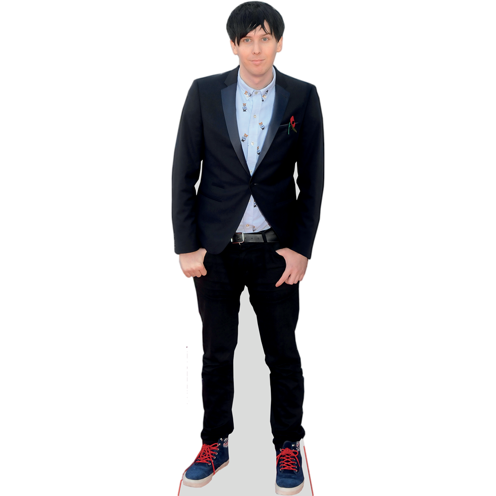 Life Size Sal Vulcano Cutout (Casual Style) - Standee For Parties & Events