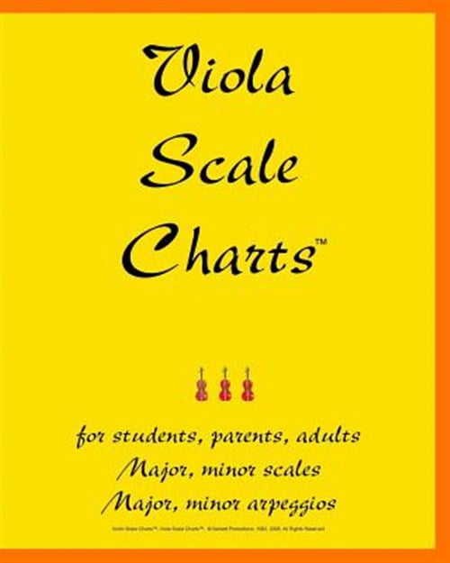 Pre-Owned Viola Scale Charts : For Students, Parents, Adults