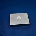 thumbnail image 5 of A.B. Gems Carved Fancy Rectangle Clear Quartz Crystal Gemstone – Faceted Loose Quartz for Jewelry Making, Healing Stone Supplies, Clear Quartz Beads, 5 of 10