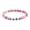 1, variant on 2 Pcs Polymer Clay Letter Number Bracelet Multicolor Hand Diy Wholesale-4-2PCS