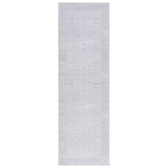 SAFAVIEH Tucson Todor Oriental Machine Washable Runner Rug, Beige, 2'6" x 16'