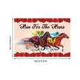 thumbnail image 3 of Horse Racing Festival Party Decoration Background Banner Rose Horse Racing Background Cloth Photography Background Party Decorations, 3 of 5