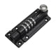thumbnail image 1 of Combination Lock Hasp, Code Door Lock, Waterproof 4 Digit Combination Lock with Screws, Black, 1 of 3