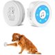 thumbnail image 1 of Timbre inalámbrico para perros para entrenamiento en macetas, timbre impermeable para perros con botón táctil y flash LED (1 receptor + 1 botón), 1 of 5