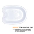 thumbnail image 5 of Lecaung Lavabo iónico para bañera de pies para máquina de desintoxicación iónica, baño de pies, spa de agua y tubo de masaje de pies para baño de pies, remojo o desintoxicación con 100 revestimientos, 5 of 5