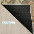 thumbnail image 5 of Addison Rugs Chantille Indoor/Outdoor Transitional Damask Chocolate Machine Washable Rectangle Rug, 9' x 12', 5 of 8