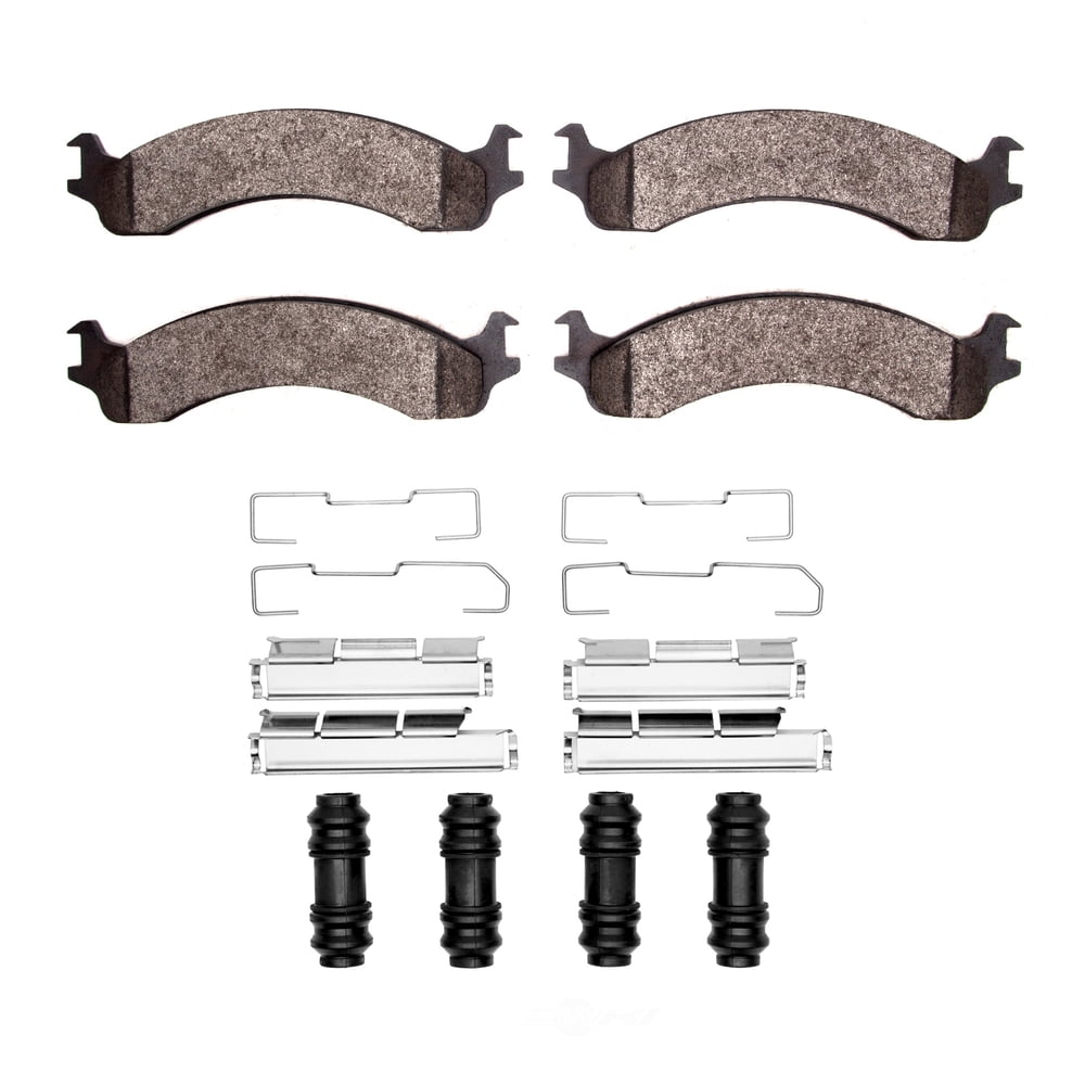 Dynamic Friction Company 1400-0821-01 DFC Ultimate Duty Performance Brake Pads and Hardware Kit