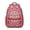 Red-3, variant on Elegant Paisley Boho Design Backpack - Waterproof & Durable Bookbag with Spinal Support for Students