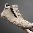 thumbnail image 7 of NOKIO Casual Ankle B𝗈𝗈𝑡𝑠 for Men Side Zipper High Top L𝗈afers Lightweight Non-S𝗅ip Che𝗅sea Shoes Breathable Wide Width Sneakers Comfortable Fashion Outdoor Footwear, 7 of 7