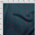 thumbnail image 2 of oneOone Viscose Jersey Fabric Arrow Ikat Printed Craft Fabric BTY 60 Inch Wide, 2 of 5