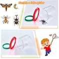 thumbnail image 4 of 2 Piezas Caja de Insectos con Lupa Insertar Visor de Insectos Lupa de Insectos Contenedor Critter Jaula de Insectos Frasco de Insectos para Niños Niños Ciencia Herramienta de Exploración de la Na, 4 of 5